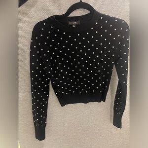 Intermix Ramsey Crystal Embellished Sweater Size P